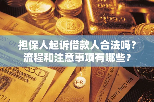 济南担保人起诉借款人合法吗？流程和注意事项有哪些？